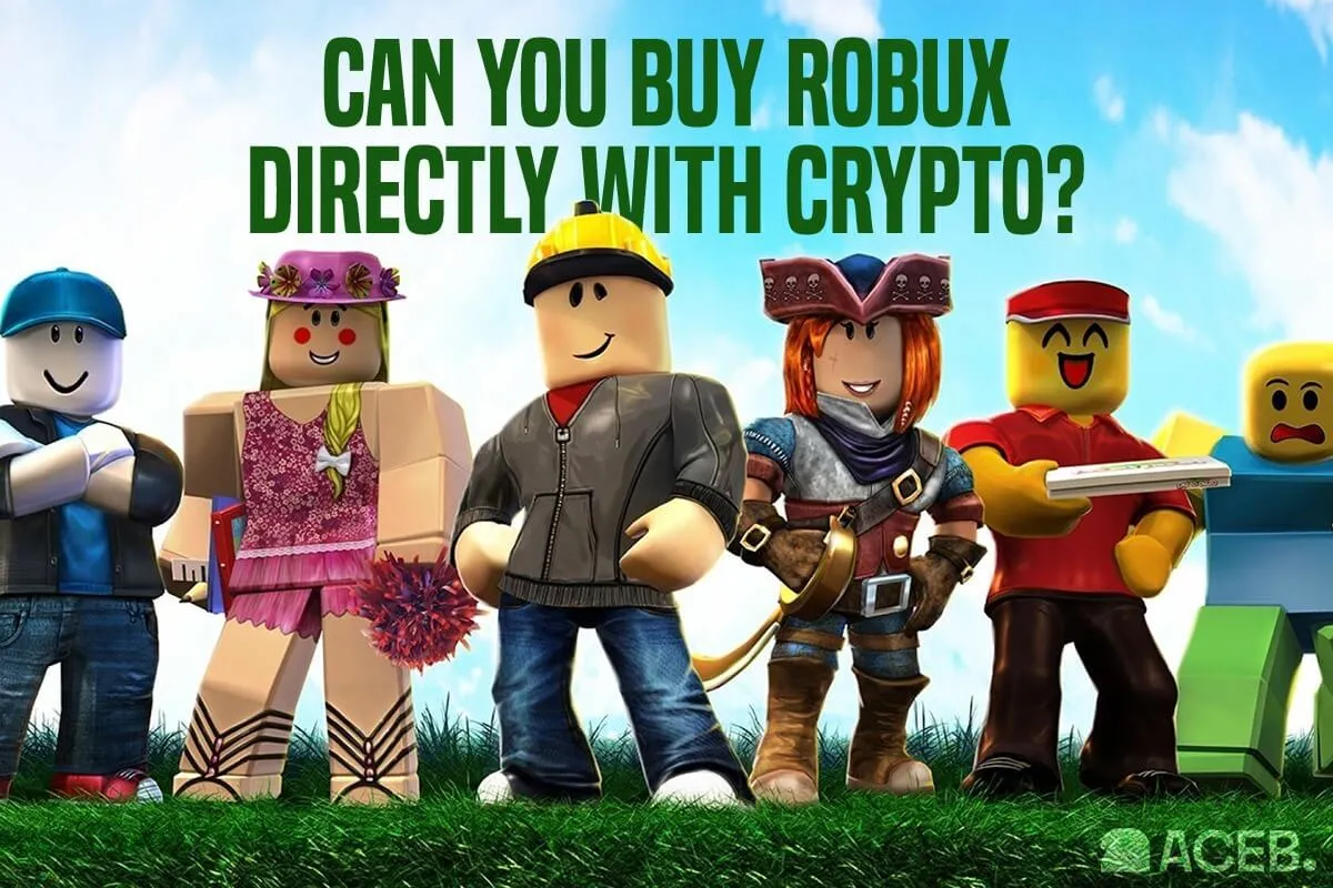 Can you buy Robux directly with crypto or use Roblox gift cards as a payment method
