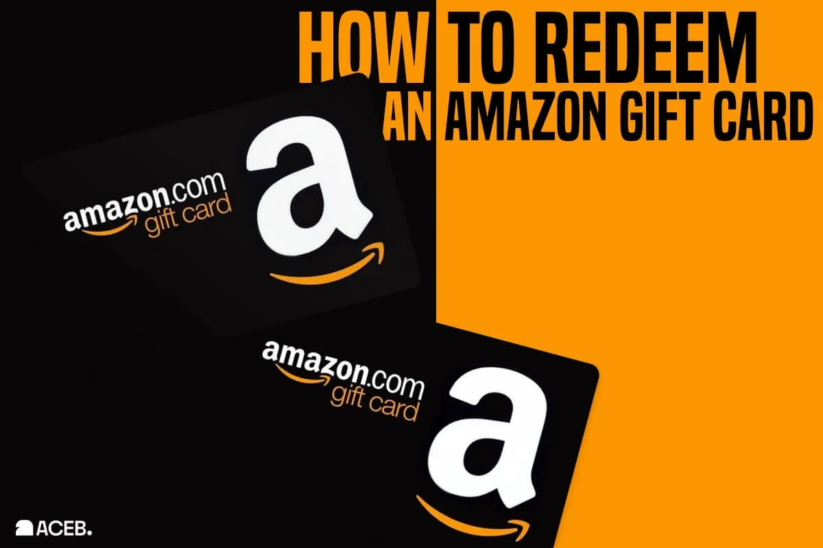 How to redeem an Amazon gift card after buying it online