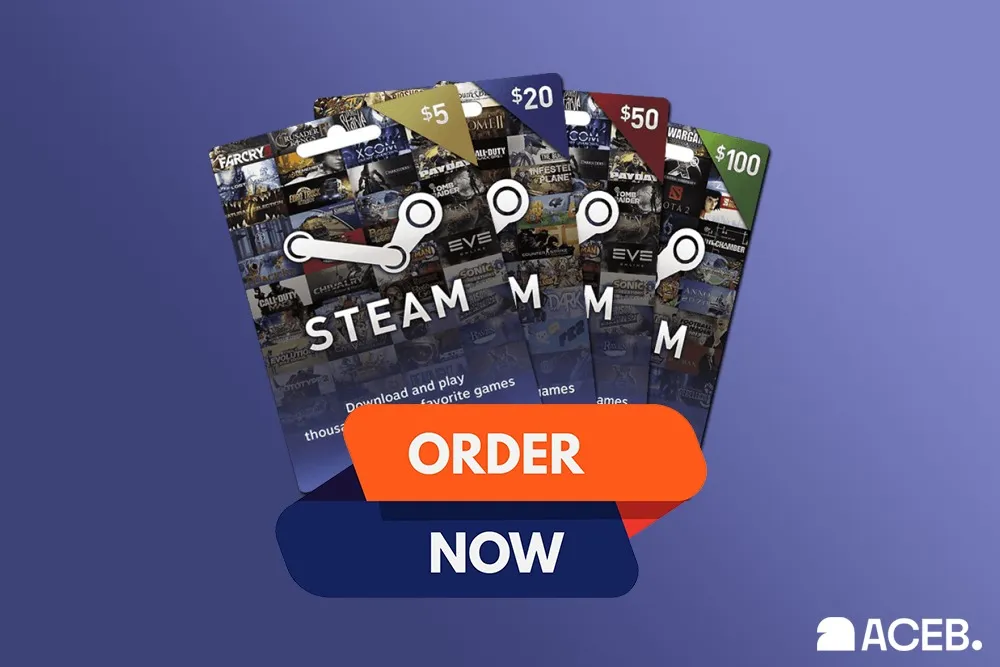 Steam gift cards for online purchase with instant delivery and cryptocurrency payment options